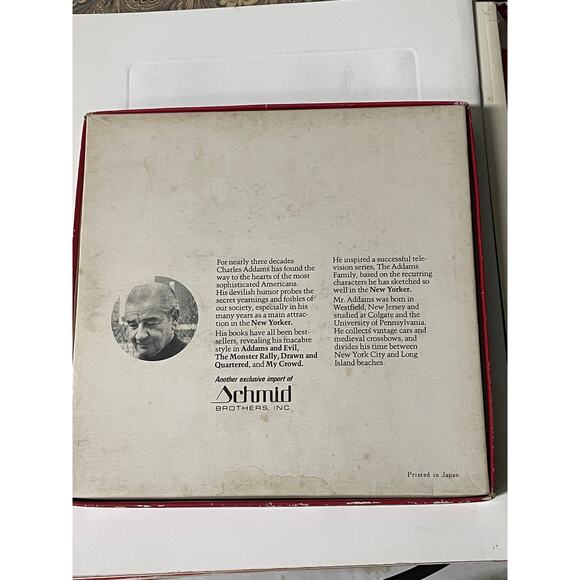 Charles Addams 1972 Christmas Plate Limited 1st Edition Collector’s Item - Picture 4 of 4